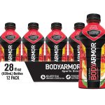 BODYARMOR Sports Drink Sports Beverage, Blackout Berry, Natural Flavors With Vitamins, Potassium-Packed Electrolytes, Perfect For Athletes, 16 Fl Oz (Pack of 12)